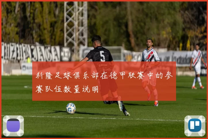 科隆足球俱乐部在德甲联赛中的参赛队伍数量说明